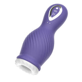 Masturbador masculino con vibrador vaginal y oral para pene con entrenador giratorio de succión de dragón